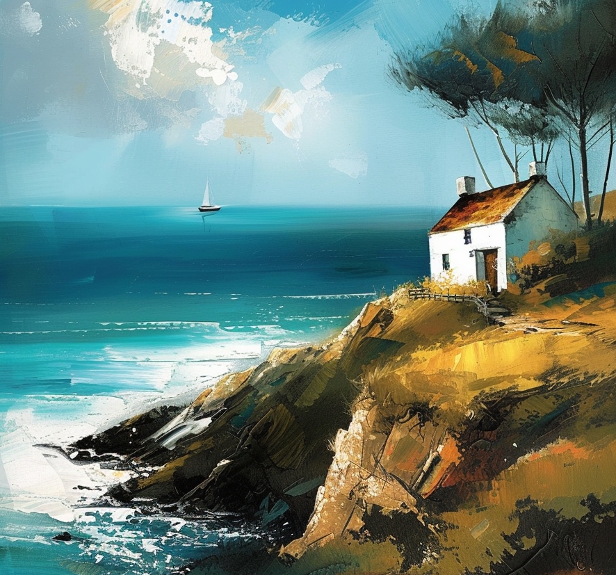 Pintura de Paisagens Marítimas: Dicas e Técnicas para Capturar a Magia do Mar