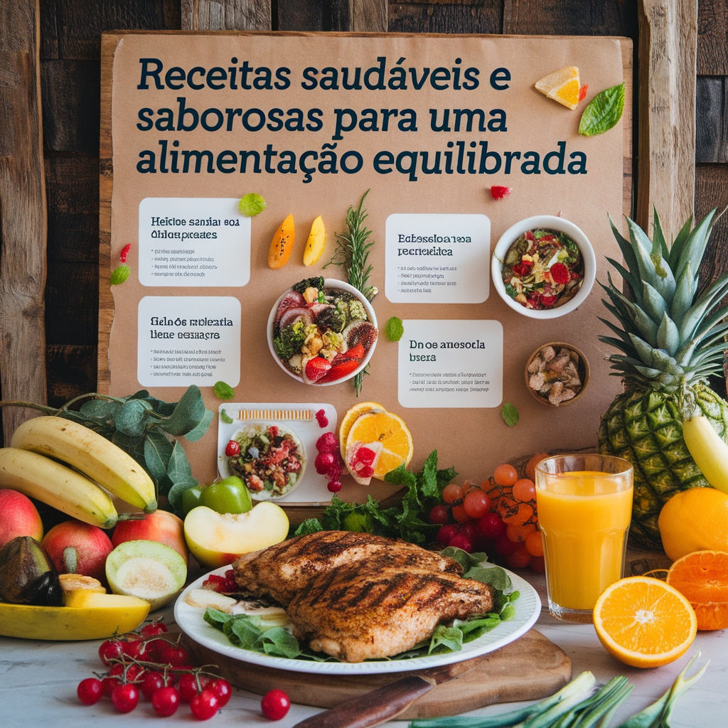 Receitas Deliciosas e Saudáveis para Transformar a Sua Alimentação