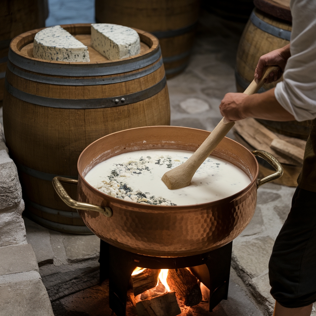 Produção de Queijos Azuis: Descubra a Arte e os Sabores Irresistíveis