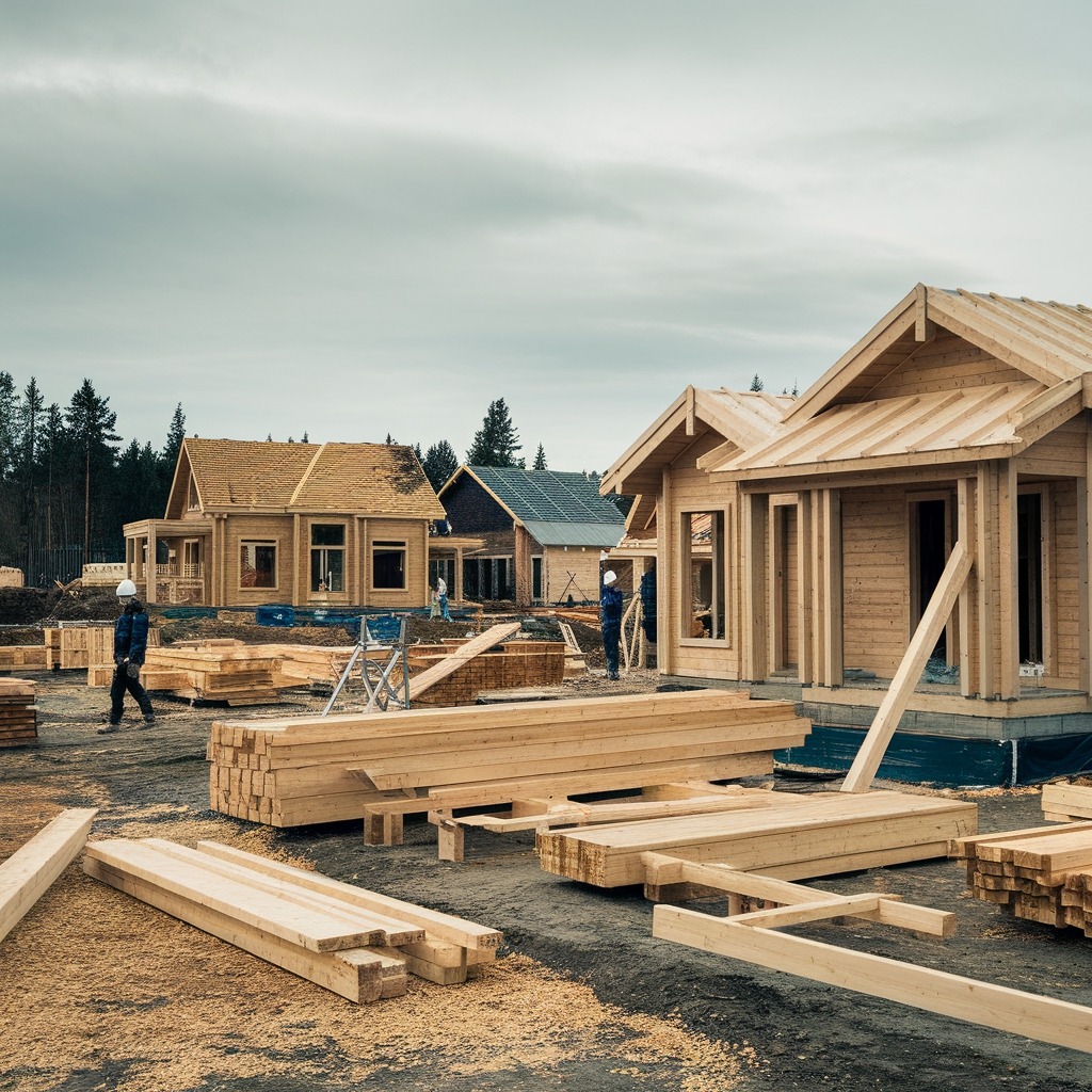 Construção de Casas de Madeira