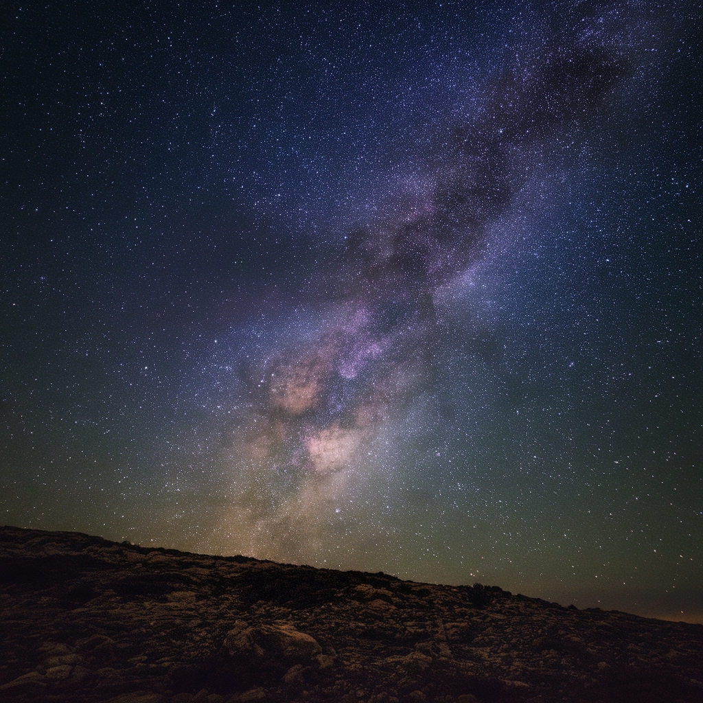 Fotografia de Noite Estrelada