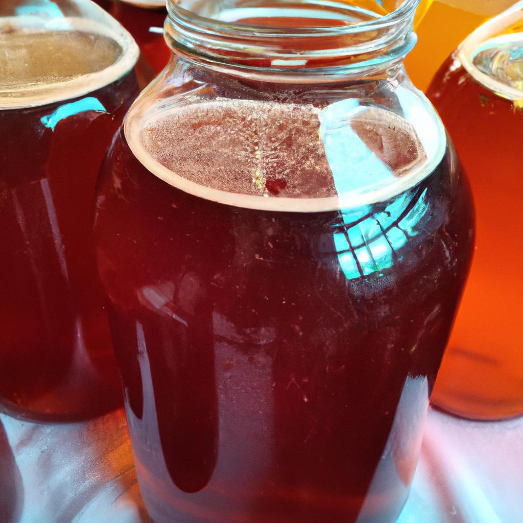 Produção de Kombucha